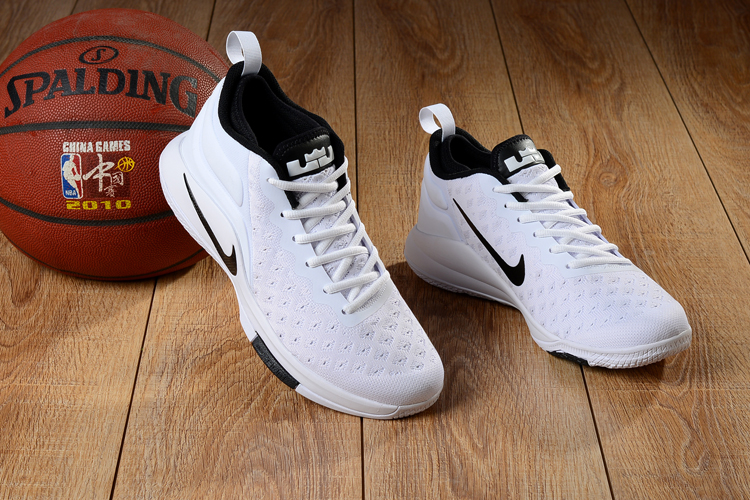 Nike LeBron Witness 2 Flyknit White Black Shoes